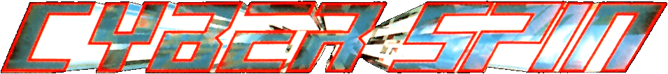 Cyber Spin logo for Super Nintendo
